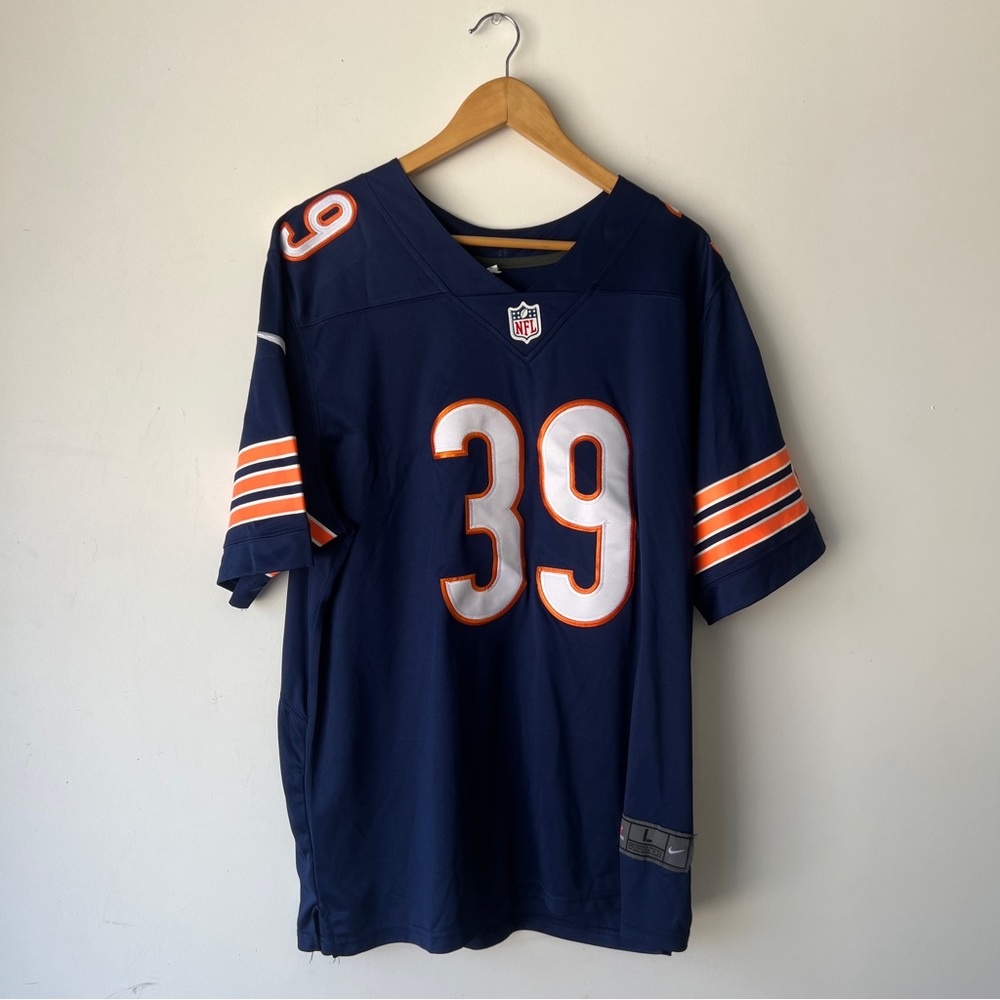 Nike Eddie Jackson Navy Blue Home Jersey - 39 Football 
Chicago Bears